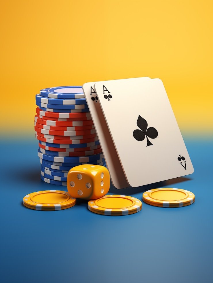 Papan taruhan French Roulette dengan label dalam Bahasa Indonesia